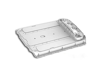 Electric vehicle aluminum alloy battery component tray
